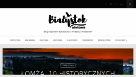 What Bialystoksubiektywnie.com website looked like in 2017 (7 years ago)