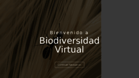 What Biodiversidadvirtual.com website looked like in 2017 (7 years ago)