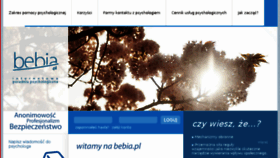 What Bebia.pl website looked like in 2017 (7 years ago)