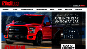 What Belltech.com website looked like in 2017 (8 years ago)