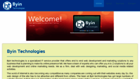 What Byintechnologies.com website looked like in 2017 (7 years ago)