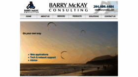 What Barrymckay.com website looked like in 2017 (7 years ago)