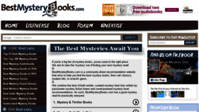 What Bestmysterybooks.com website looked like in 2017 (7 years ago)