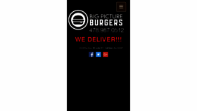 What Bigpictureburgers.com website looked like in 2017 (7 years ago)