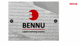 What Bennu.es website looked like in 2017 (7 years ago)