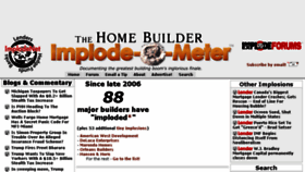 What Builder-implode.com website looked like in 2017 (7 years ago)
