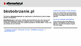 What Bksbobrzanie.pl website looked like in 2017 (6 years ago)