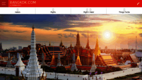 What Bangkok.com website looked like in 2017 (7 years ago)