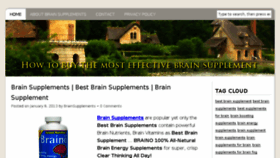 What Brainsupplementsv.com website looked like in 2017 (7 years ago)
