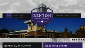 What Bentoneventcenter.com website looked like in 2017 (7 years ago)