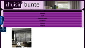What Buntekleureninterieur.nl website looked like in 2017 (7 years ago)