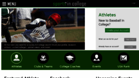 What Baseball.sincsports.com website looked like in 2017 (7 years ago)