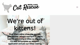 What Bristolandwalescatrescue.com website looked like in 2017 (7 years ago)