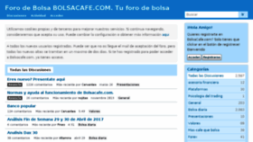 What Bolsacafe.com website looked like in 2017 (7 years ago)