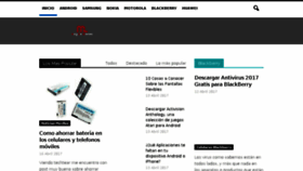 What Blogdemoviles.com.ar website looked like in 2017 (6 years ago)