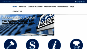 What Bcl-online-auctions.com website looked like in 2017 (6 years ago)