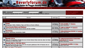 What Beverlyforum.de website looked like in 2017 (7 years ago)