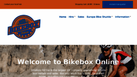 What Bikebox-online.co.uk website looked like in 2017 (7 years ago)