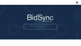 What Bidsync.com website looked like in 2017 (7 years ago)