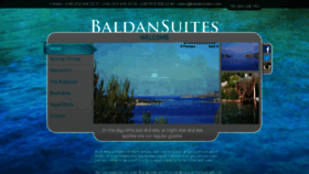 What Baldansuites.com website looked like in 2017 (7 years ago)