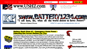 What Battery1234.com website looked like in 2017 (7 years ago)