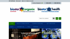 What Biostarorganix.com website looked like in 2017 (6 years ago)
