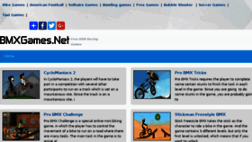 What Bmxgames.net website looked like in 2017 (7 years ago)