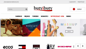 What Butyibuty.pl website looked like in 2017 (7 years ago)