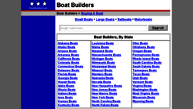 What Boatbuilders.us website looked like in 2017 (6 years ago)