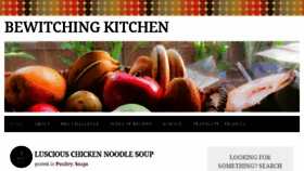 What Bewitchingkitchen.com website looked like in 2017 (7 years ago)