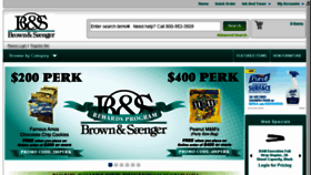 What Brown-saenger.com website looked like in 2017 (6 years ago)