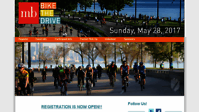 What Bikethedrive.org website looked like in 2017 (7 years ago)