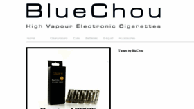 What Bluechou.com website looked like in 2017 (7 years ago)