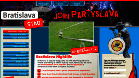 What Bratislavastag.com website looked like in 2017 (7 years ago)