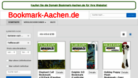 What Bookmark-aachen.de website looked like in 2017 (7 years ago)