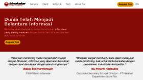 What Binokular.net website looked like in 2017 (7 years ago)