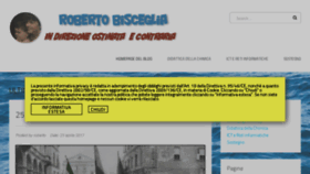 What Bisceglia.eu website looked like in 2017 (7 years ago)