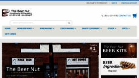 What Beernut.com website looked like in 2017 (6 years ago)