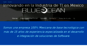 What Blueoceantech.com.mx website looked like in 2017 (7 years ago)