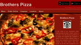 What Brotherspizzasf.com website looked like in 2017 (7 years ago)