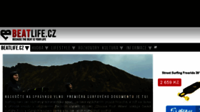 What Beatlife.cz website looked like in 2017 (8 years ago)