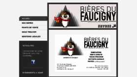 What Bieres-du-faucigny.fr website looked like in 2017 (6 years ago)