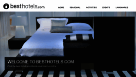 What Besthotels.com website looked like in 2017 (6 years ago)