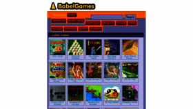 What Babelgames.com website looked like in 2017 (7 years ago)