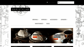 What Baristalab.com website looked like in 2017 (6 years ago)