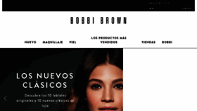 What Bobbibrown.com.mx website looked like in 2017 (7 years ago)