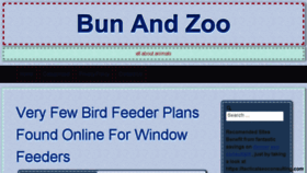 What Bunnzoo.us website looked like in 2017 (7 years ago)