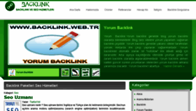 What Backlink.web.tr website looked like in 2017 (6 years ago)