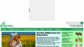 What Babywelten.ch website looked like in 2017 (6 years ago)