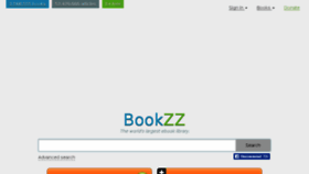 What Bookzz.org website looked like in 2017 (6 years ago)